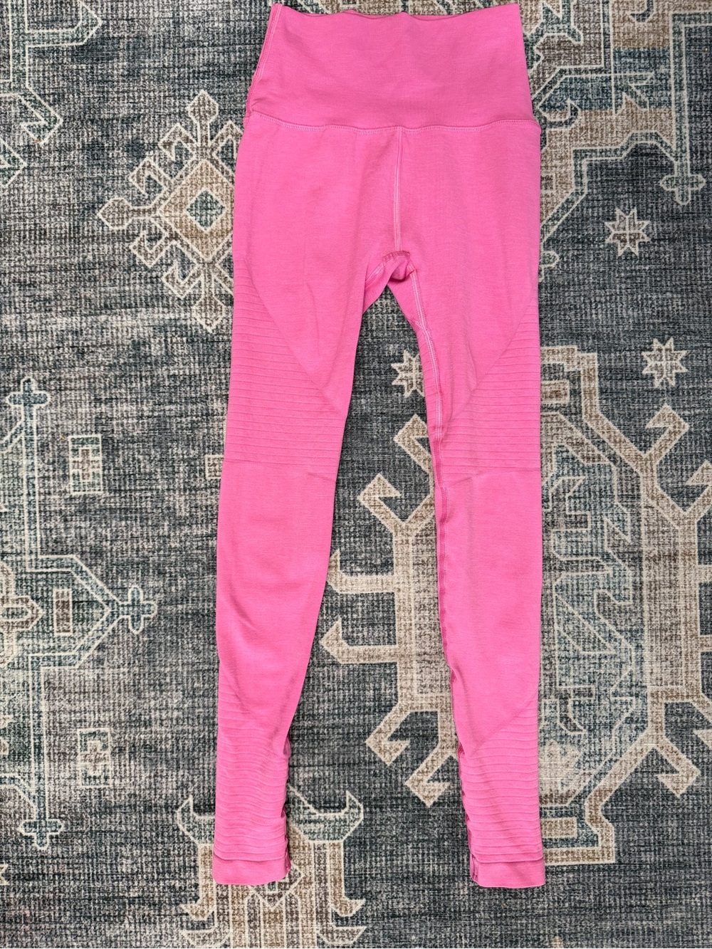 Alphalete Pink High-Waist Active Leggings